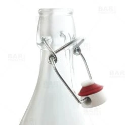 Deals ???? BarMan Round Glass Bottle W/ Swing Top - Available In 1 Liter Or 17 Ounce ???? -BarMan - shop swing top bottle cu bpc 1 fe97f423 13ed 4593 afda 8b36ef4f194d 700x700