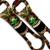 Brand new ???? BarMan V-Rod® Bottle Opener - Natural Wood Tiki Man W/ Color ????