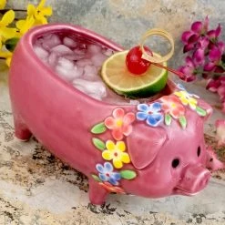 Coupon ⌛ BarMan BarConic® Tiki Drinkware - Pink Piggy ⌛ -BarMan - shop tiki drinkware pink piggy barconic 800 bpc 4 700x700