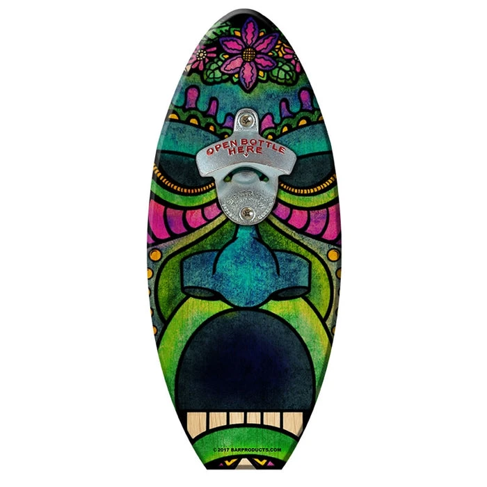Best Sale ???? BarMan Surfboard Wall Mount Bottle Opener - Mean Tiki Man ???? 1 Best Sale ???? BarMan Surfboard Wall Mount Bottle Opener - Mean Tiki Man ????