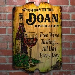 New ???? BarMan Custom Tavern Shaped Wood Bar Sign - Distillery ???? -BarMan - shop travern shaped distillery web2 700x700