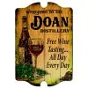 New ???? BarMan Custom Tavern Shaped Wood Bar Sign - Distillery ????