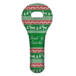 Hot Sale ???? BarMan Wine Totes - Ugly ???? Christmas Sweater Series - Several Design Options ⌛ -BarMan - shop ugly christmas sweater wine tote grinches 700x700