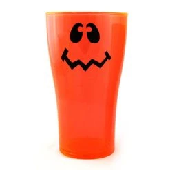 Best Sale ???? BarMan Wacky Jack O'Lantern Polycarbonate Cup - Neon Orange - 2 Sizes Available ???? -BarMan - shop wacky large 700x700