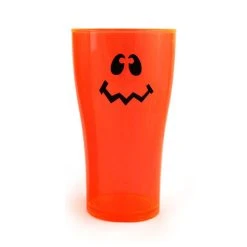Best Sale ???? BarMan Wacky Jack O'Lantern Polycarbonate Cup - Neon Orange - 2 Sizes Available ???? -BarMan - shop wacky small 700x700