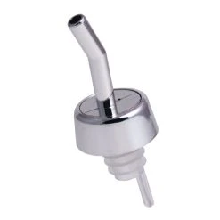 Hot Sale ✨ BarMan Liquor Pourers - Whiskey Collared - Packs Of 12 - Color Options ⌛ -BarMan - shop whiskey collared liquor pourers chrome chrome collar 700x700