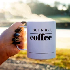 Deals ???? BarMan Double Wall Vacuum Insulated Wine/Coffee Set - 14 Ounce ???? -BarMan - shop wine coffee scene1 700x700