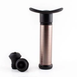 Cheapest ???? BarMan Wine Pump With Stoppers (Color Options) ❤️ -BarMan - shop wine stopper antique copper clean 700x700